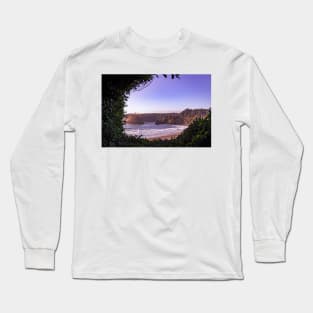 Trinidad State Beach at Golden Hour Long Sleeve T-Shirt